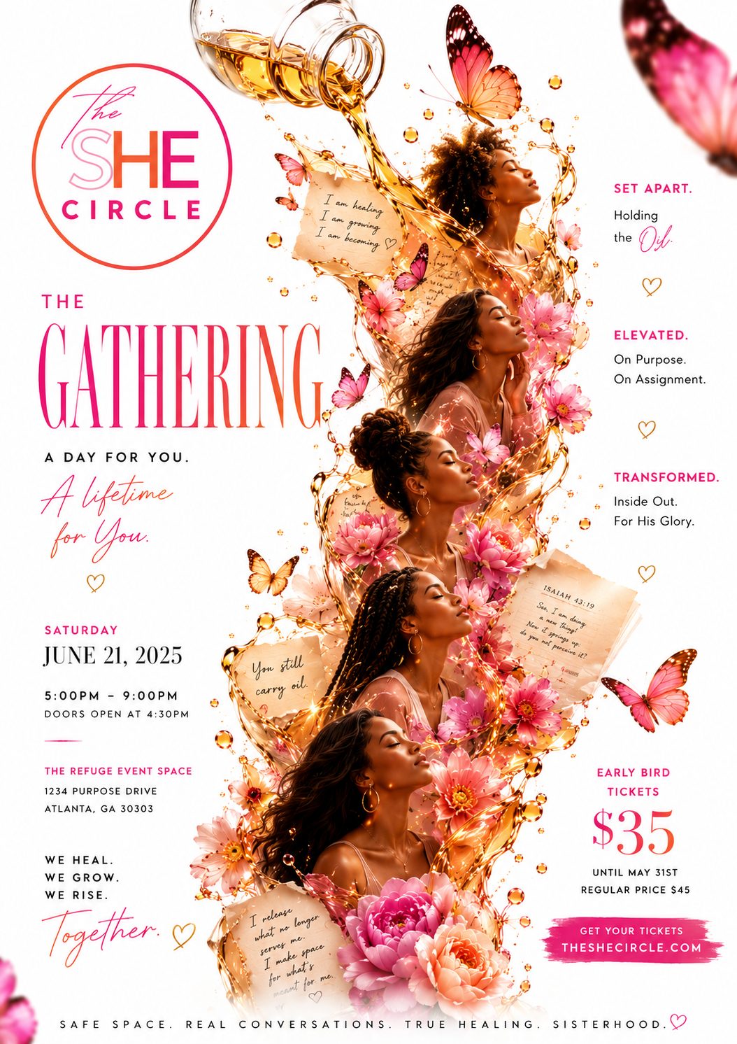 The Gathering event flyer
