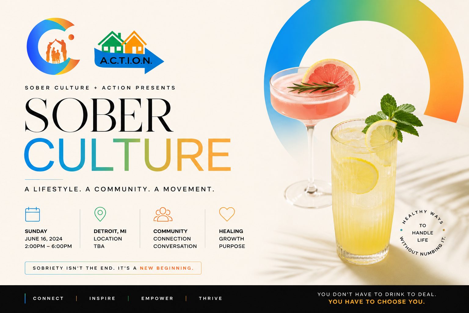 Sober Culture event design