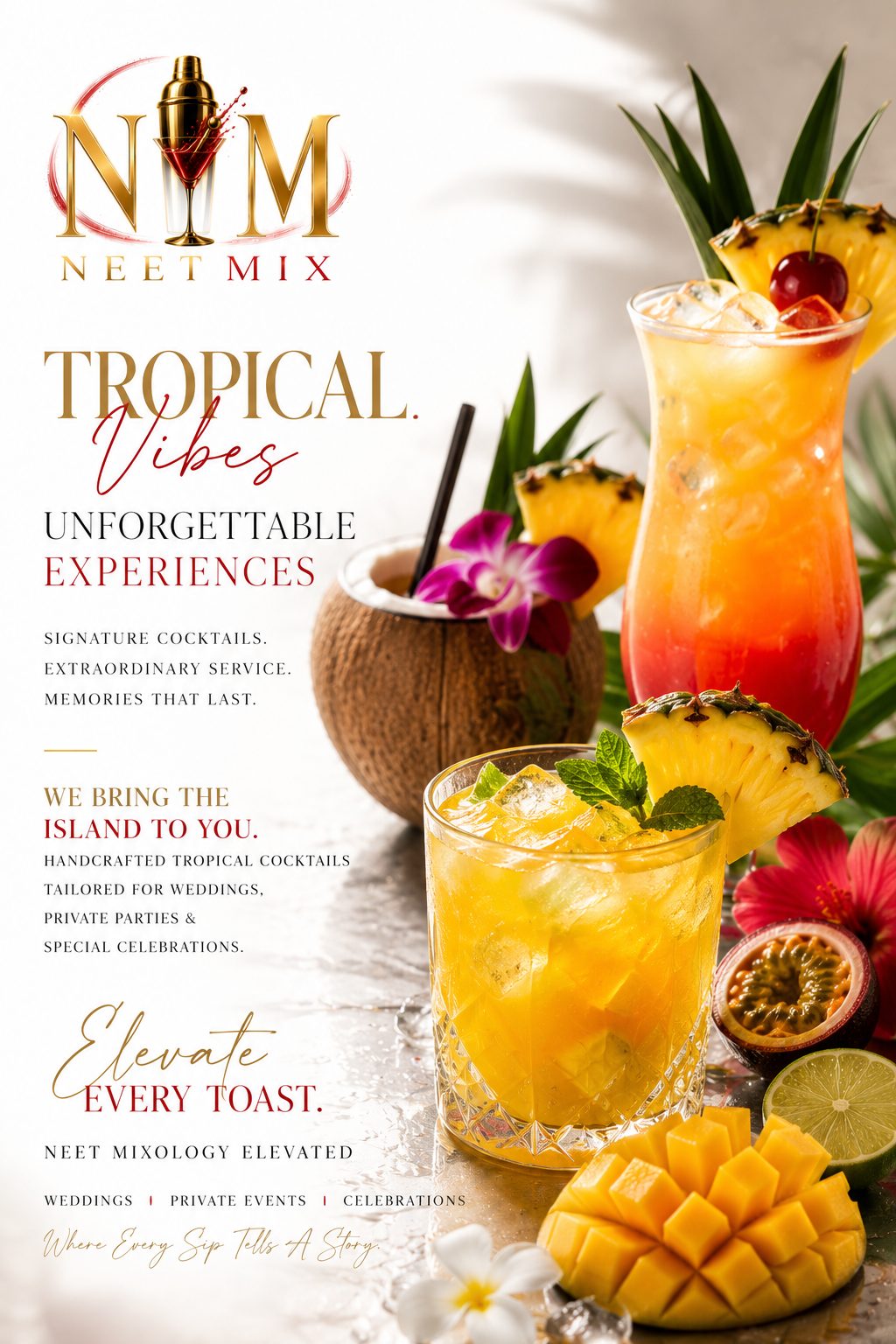 Tropical Vibes lifestyle campaign