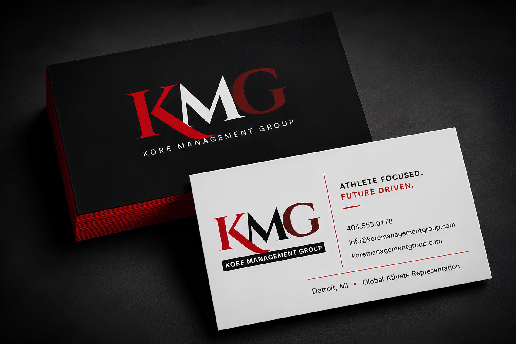 KMG business cards