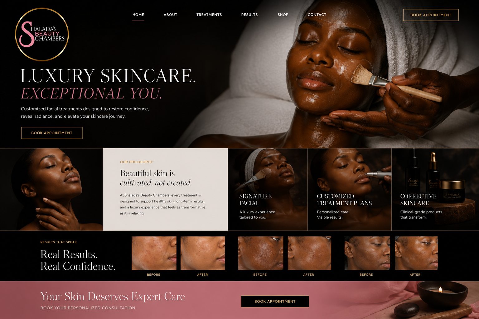 Website concept one